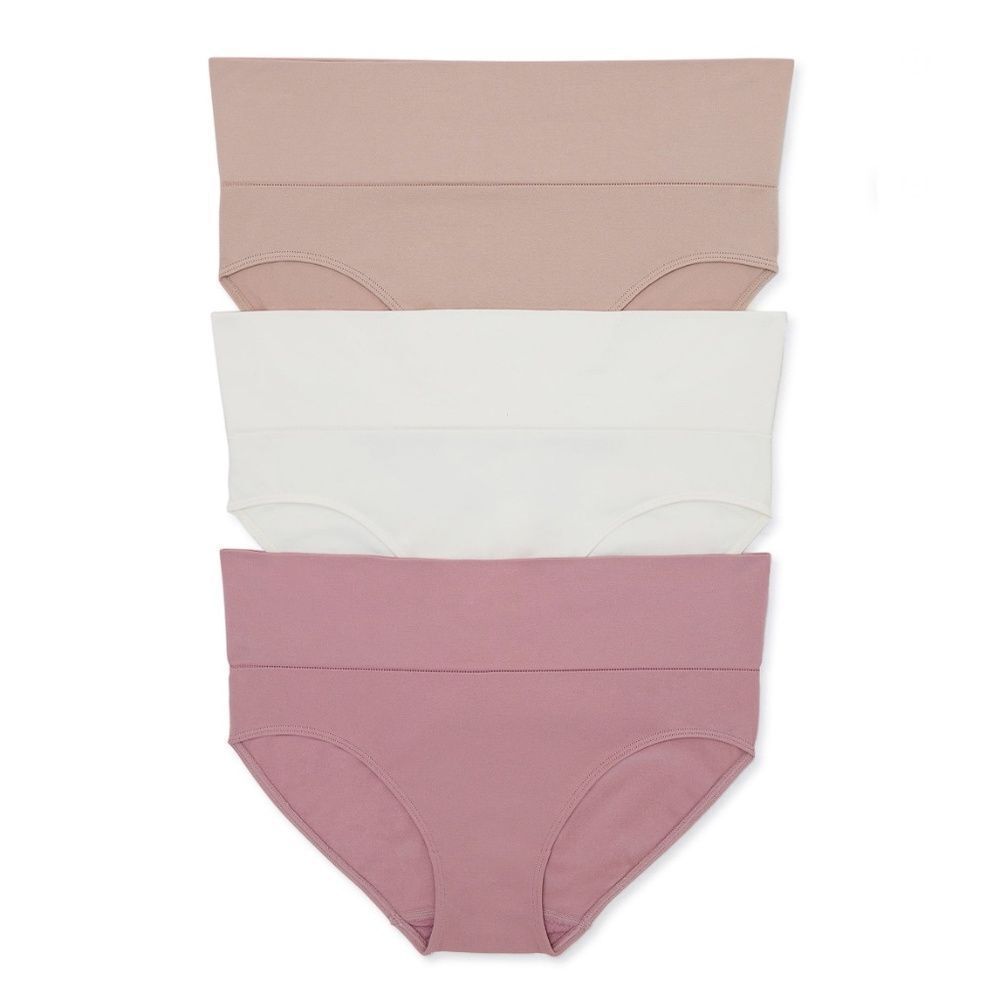 Women’s Destination Maternity Foldover Bikini Panty 2, 3-Packs Size S - Picture 1 of 5